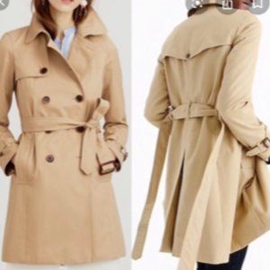 J.Crew Collection Icon Trench Coat size 14